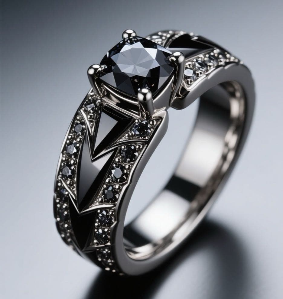 Selene Moon Ring